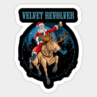 VELVET REVOLVER BAND XMAS Sticker